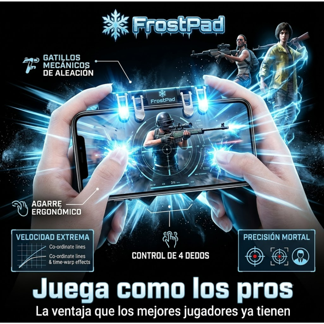 Control Gamepad 4 Gatillos para Celular